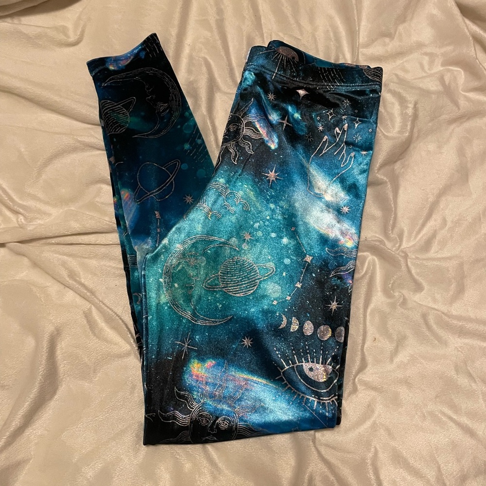 Blackmilk Moon Child HW Velvet Leggings
